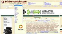 distrowatch.com เว็บสำหรับศึกษาติดตามดูพัฒนาการของระบบปฏิบัติการสาย Linux และ BSD ทุกสายพันธ์